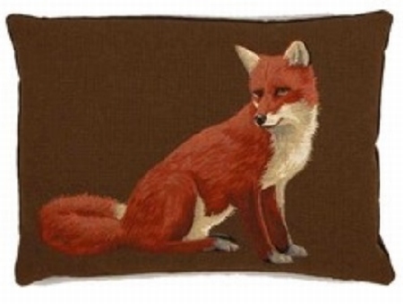 Red Fox Zittend