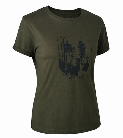 Deerhunter Lady T-Shirt with shield