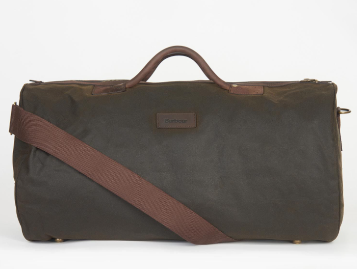 Barbour Wax Holdall Tas Olive
