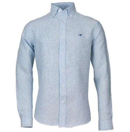 Laksen Portofino Shirt Light Blue