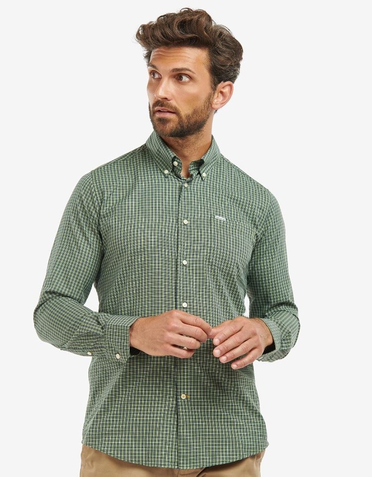 Barbour Grove Performance Shirt Olive