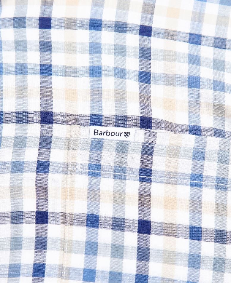 Barbour Kinson S/S Shirt Stone
