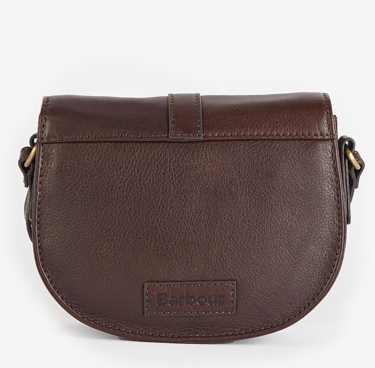 Barbour Laire Leather Saddle Bag