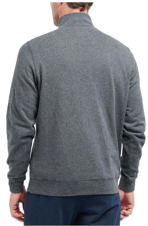 Barbour Nico Half-Zip Sweater Charcoal