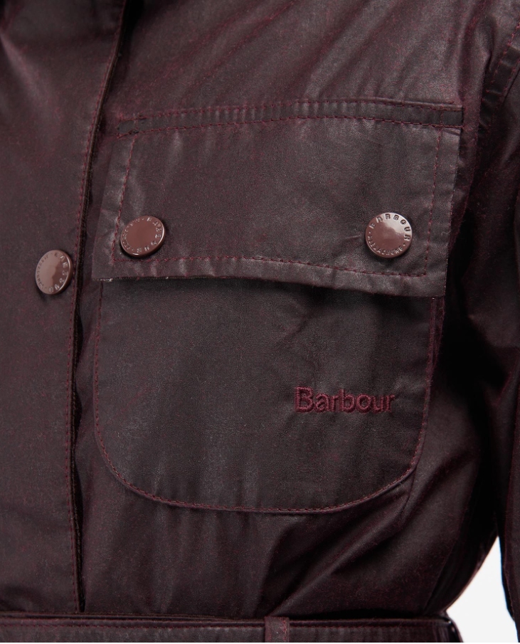Barbour X Alexachung Nannie Wax Jacket