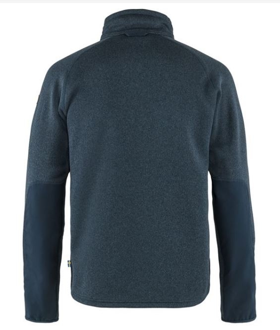 Fjällräven Övik Fleece Zip Sweater Navy