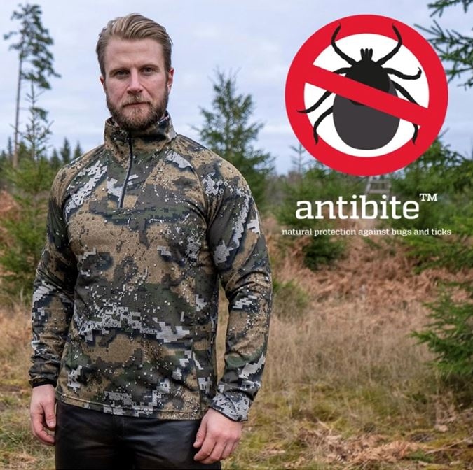 Swedteam Ridge Antibite Sweater Half-Zip Desolve